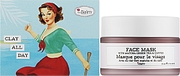 Маска для обличчя із зеленим чаєм матча та кавою - theBalm To The Rescue Face Mask With Matcha Green Tea & Coffee — фото N2