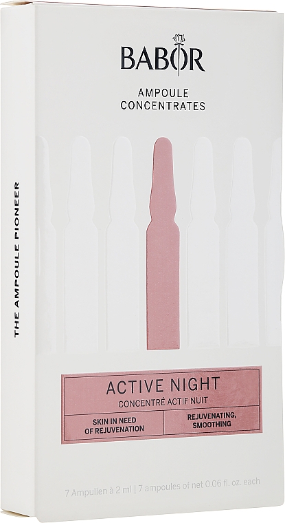Ампули нічні для обличчя - Babor Ampoule Concentrates Active Night — фото N1