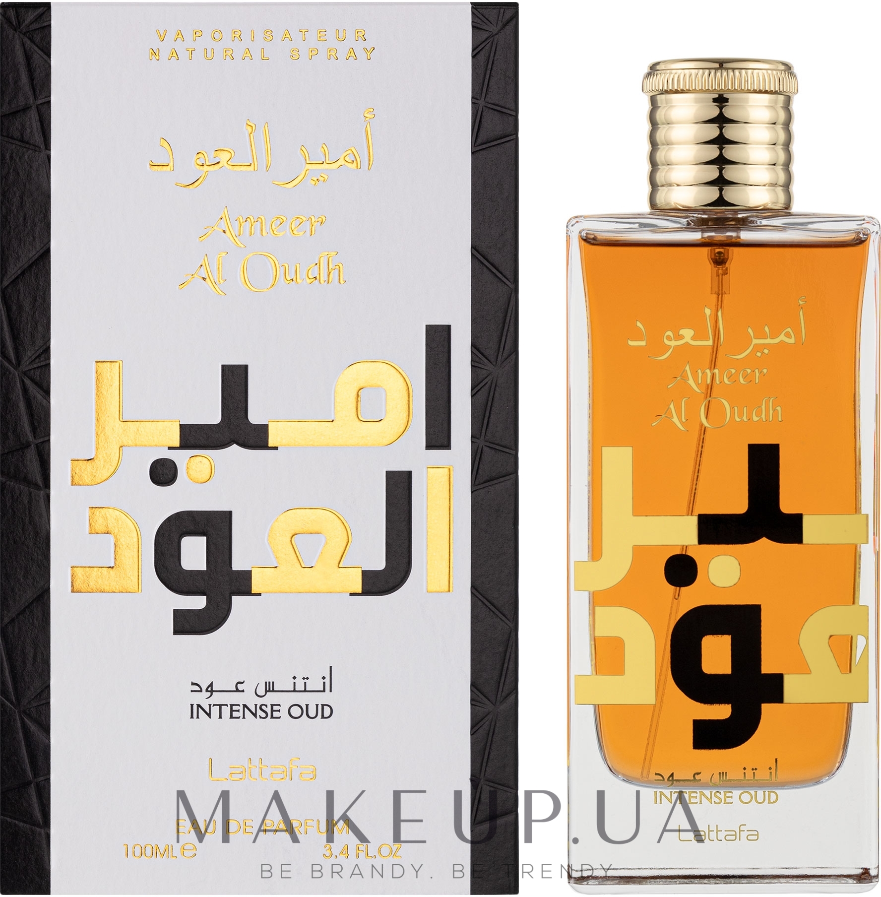Lattafa Perfumes Ameer Al Oudh Intense Oud - Парфюмированная вода — фото 100ml