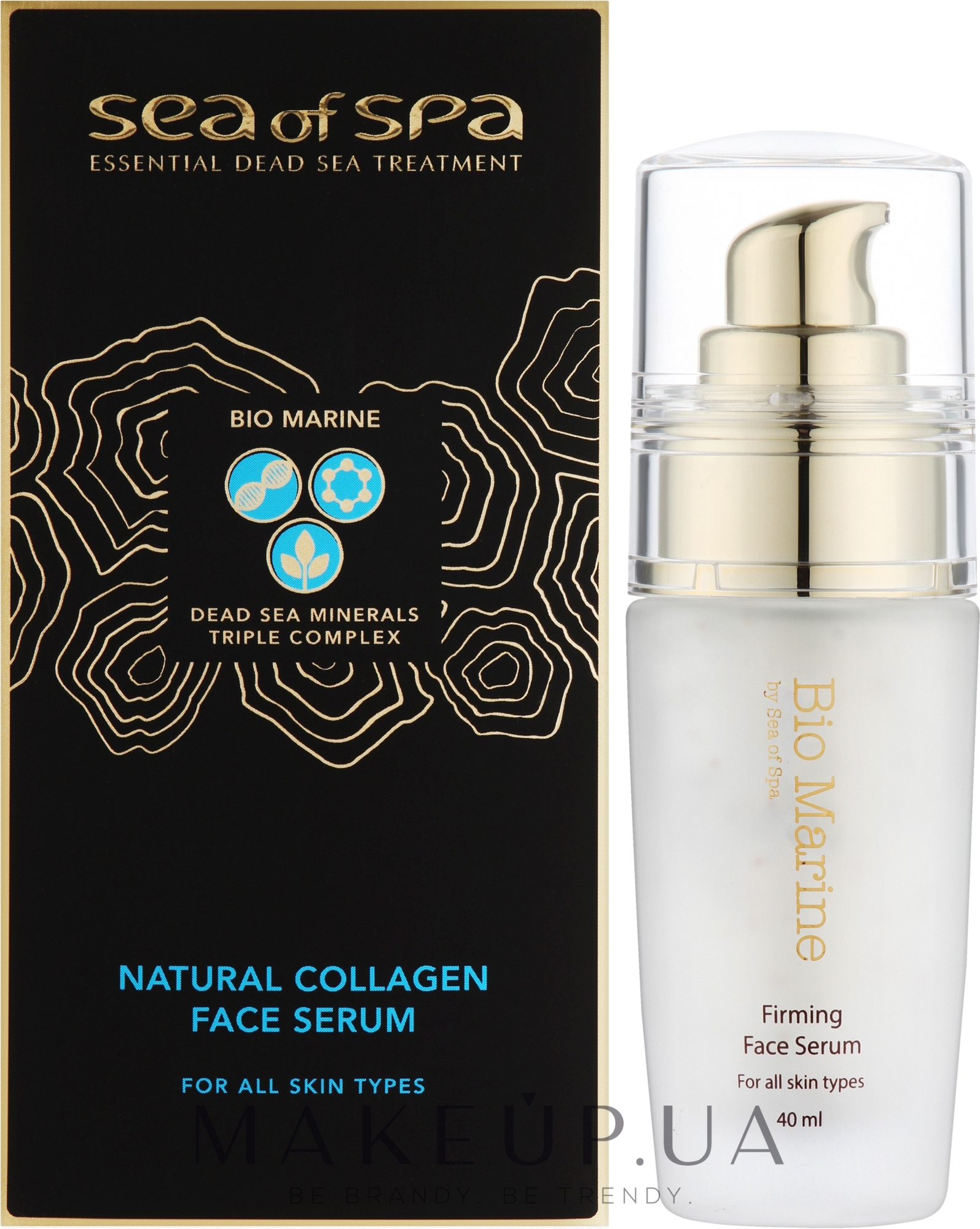 Сироватка для обличчя з натуральним колагеном - Sea Of Spa Bio Marine Natural Collagen Face Serum — фото 40ml