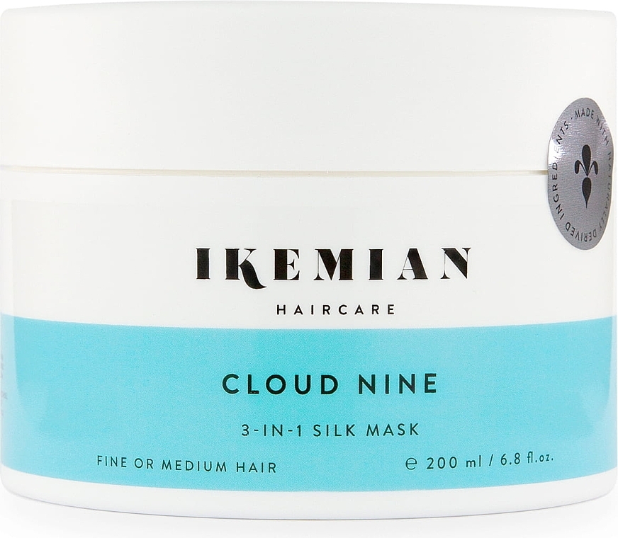 Шелковая маска для волос - Ikemian Hair Care Cloud Nine 3-In-1 Silk Mask — фото N1