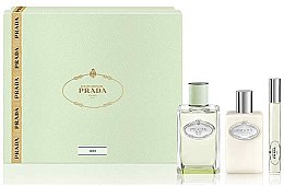 Духи, Парфюмерия, косметика Prada Infusion D'Iris - Набор (edp/100ml + + b/lot/100ml + edp/mini/10ml)