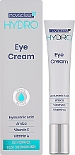 Зволожувальний крем для контуру очей - Novaclear Hydro Eye Cream — фото N2