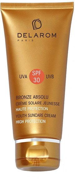 Омолоджуючий сонцезахисний крем для обличчя - Delarom Bronze Absolu SPF30 — фото N1