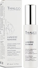 Освітлювальна коригувальна сироватка - Thalgo Lumiere Marine Brightening Correcting Serum — фото N2