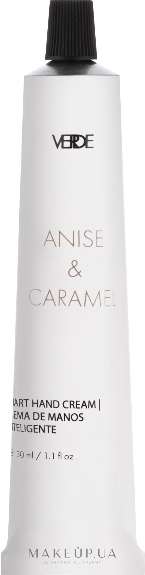 Зволожуючий крем для рук "Анис и карамель" - Verde Anise & Caramel Smart Hand Cream — фото 30ml