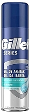 Гель для гоління для чутливої шкіри, з ефектом охолодження - Gillette Series Sensitive Cool Skin Shave Gel for Men — фото N8