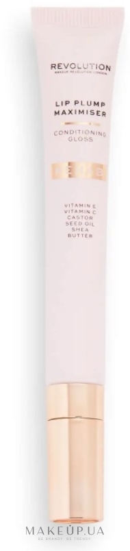 Кондиціонер для губ - Makeup Revolution Rehab Lip Plump Maximiser Conditioning Gloss — фото 10ml