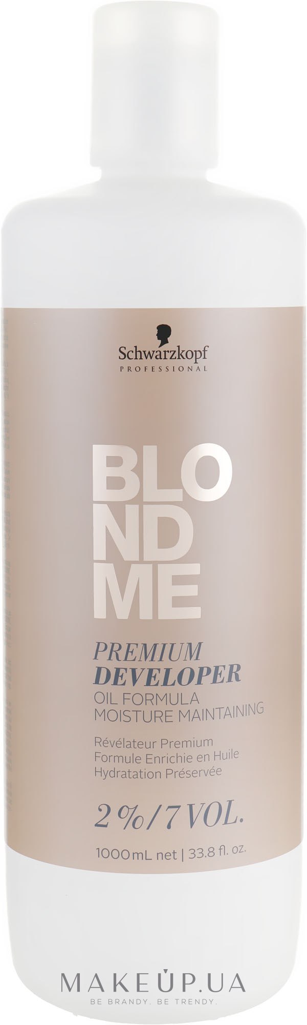 Премиум-окислитель 2%, 7 Vol. - Schwarzkopf Professional Blondme Premium Developer 2% — фото 1000ml