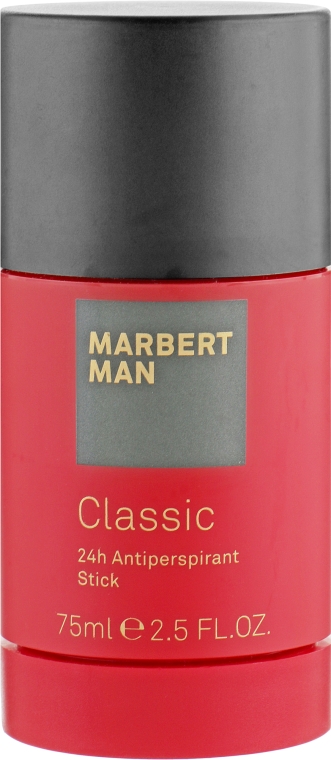 Дезодорант-стік "24 години захисту" - Marbert Man Classic 24h Anti-Perspirant Stick — фото N1