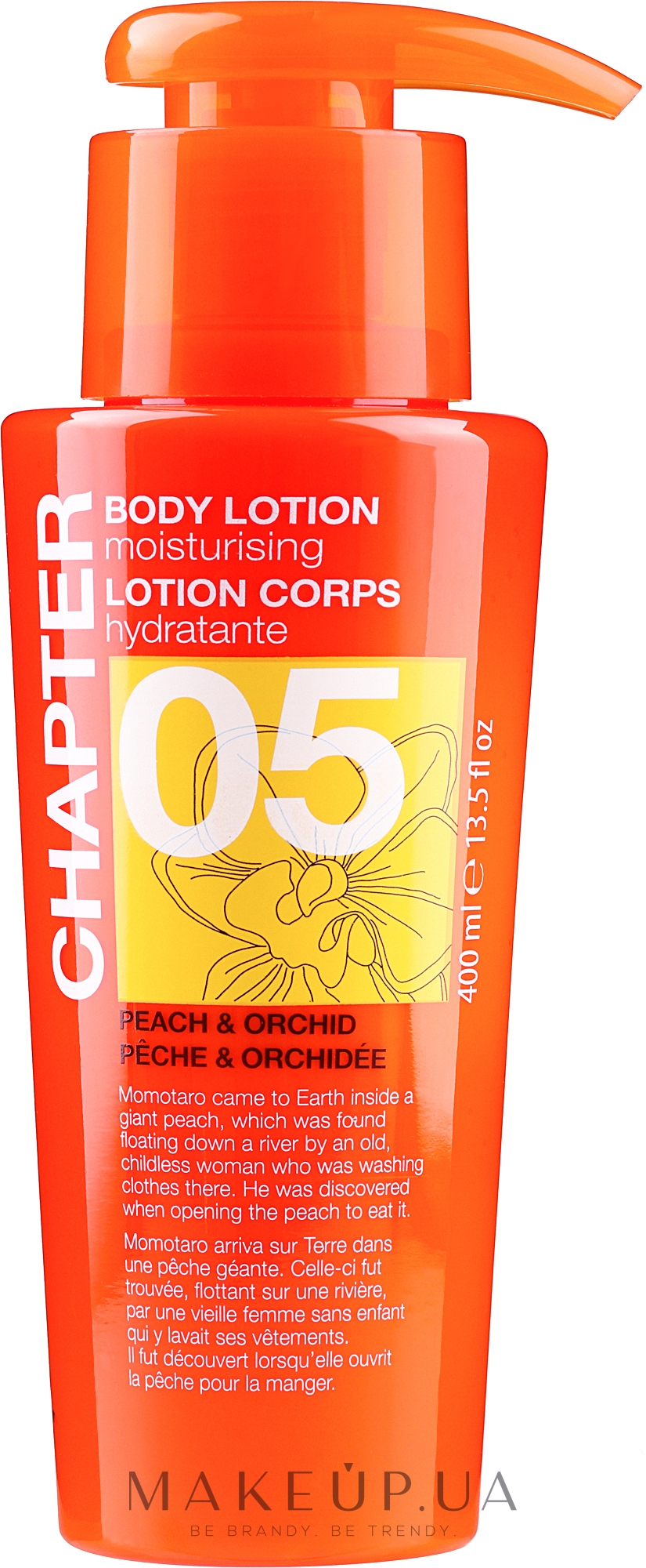 Лосьйон для тіла "Персик і орхідея" - Mades Cosmetics Chapter 05 Peach & Orchid Body Lotion — фото 400ml