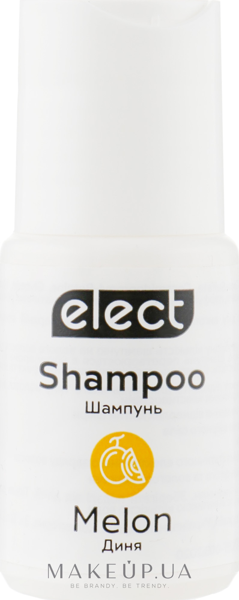 Шампунь для волос "Дыня" - Elect Shampoo Melon (мини) — фото 30ml