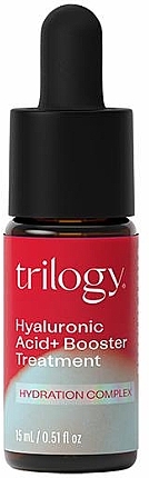 Бустер-догляд з гіалуроновою кислотою для обличчя - Trilogy Hyaluronic Acid+ Booster Treatment — фото N1