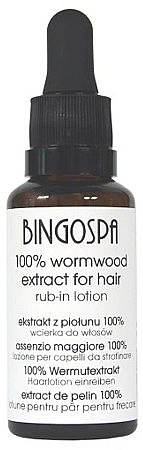 Лосьон для волос с 100% экстрактом полыни - BingoSpa 100% Wormwood Extract For Hair — фото N1