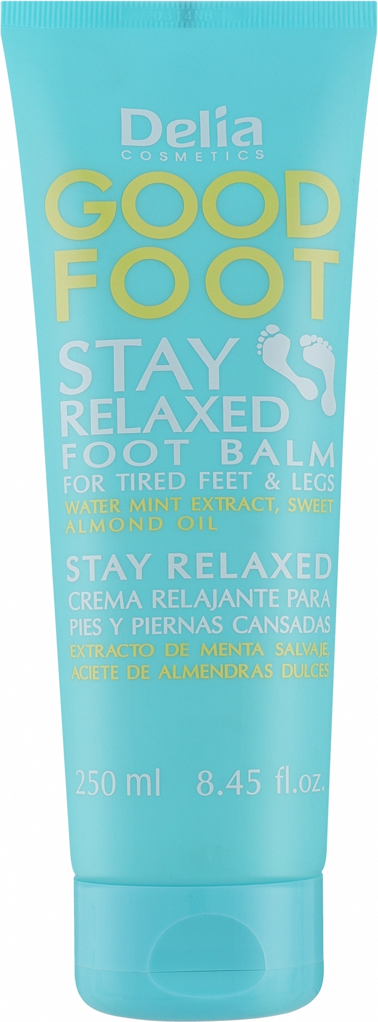 Бальзам для втомлених стоп - Delia Good Foot Stay Relaxed Foot Balm — фото 250ml