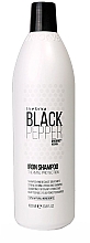 Зміцнювальний шампунь для волосся - Inebrya Balck Pepper Iron Shampoo — фото N3