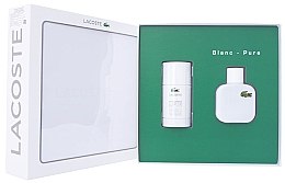 Парфумерія, косметика Lacoste Eau De L.12.12 Blanc - Набір (edt/50ml + deo/75ml)