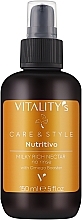 Духи, Парфюмерия, косметика Молочко термозащита для волос - Vitality's C&S Nutritivo Milky Rich Nectar
