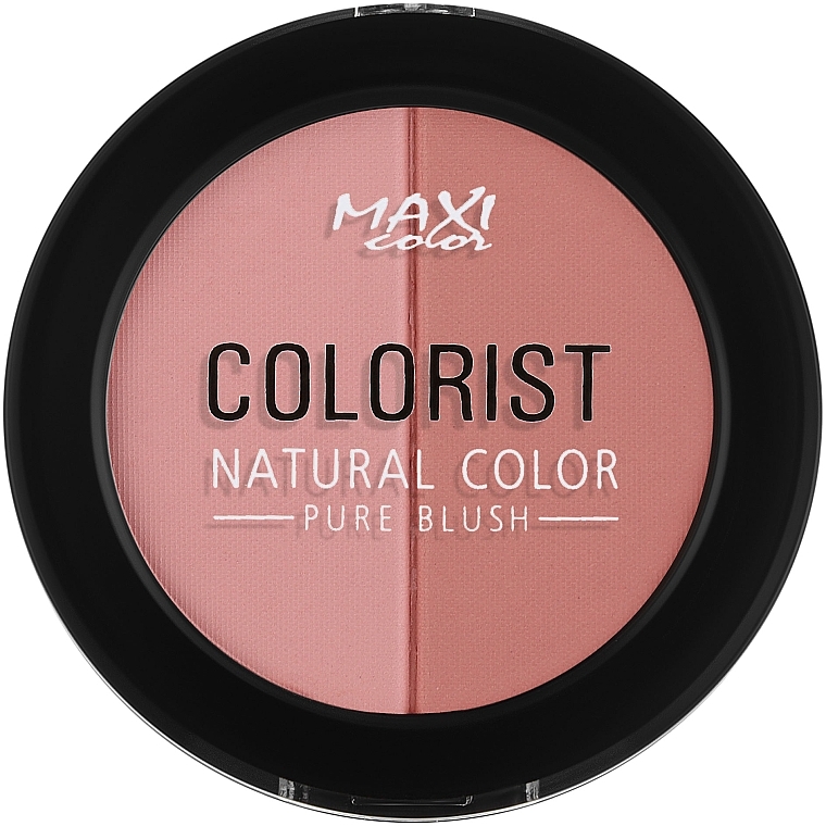 Рум'яна для обличчя - Maxi Color Colorist Matt & Pearl Pure Blush — фото N2