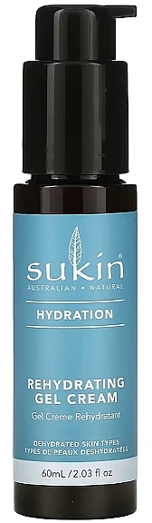 Зволожувальний гель-крем для обличчя - Sukin Hydration Rehydrating Gel Cream — фото N1