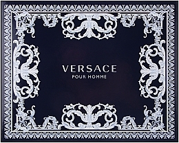 Versace Pour Homme - Набор (edt/50ml + sh/gel/50ml + ash/balm/50ml) — фото N1