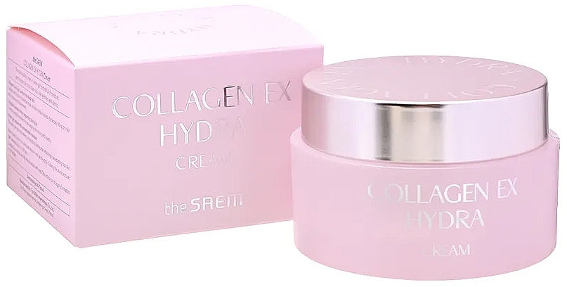 Антивозрастной крем для лица - The Saem Collagen EX Hydra Cream — фото N1