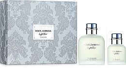 Духи, Парфюмерия, косметика Dolce&Gabbana Light Blue Pour Homme - Набор (edt/125ml + edt/40ml)