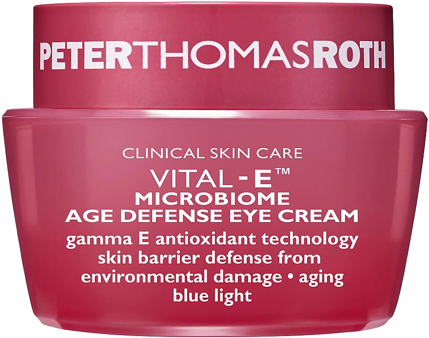 Антивіковий крем для повік - Peter Thomas Roth Vital-E Microbiome Age Defense Eye Cream — фото N1