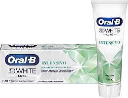 Відбілювальна зубна паста - Oral-B 3D White Luxe Intensive Fresh Whitening Toothpaste — фото N2