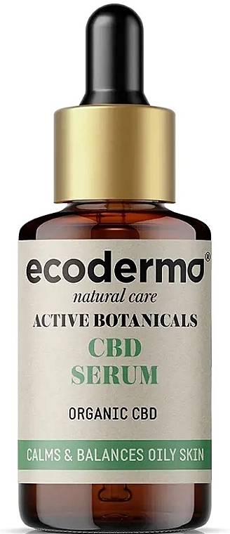 Сыворотка для лица - Ecoderma Active Botanicals CBD Serum — фото N1