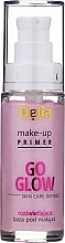 Духи, Парфюмерия, косметика Праймер - Delia Cosmetics Go Glow Face Primer