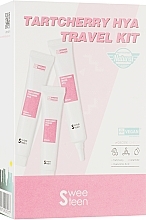 Парфумерія, косметика Набір - Sweeteen Tartcherry Hya Travel Kit (foam/20ml + serum/20ml + f/cr/15ml)