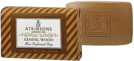 Мыло "Сандаловое дерево" - Atkinsons Sandal Wood Fine Perfumed Soap — фото N1