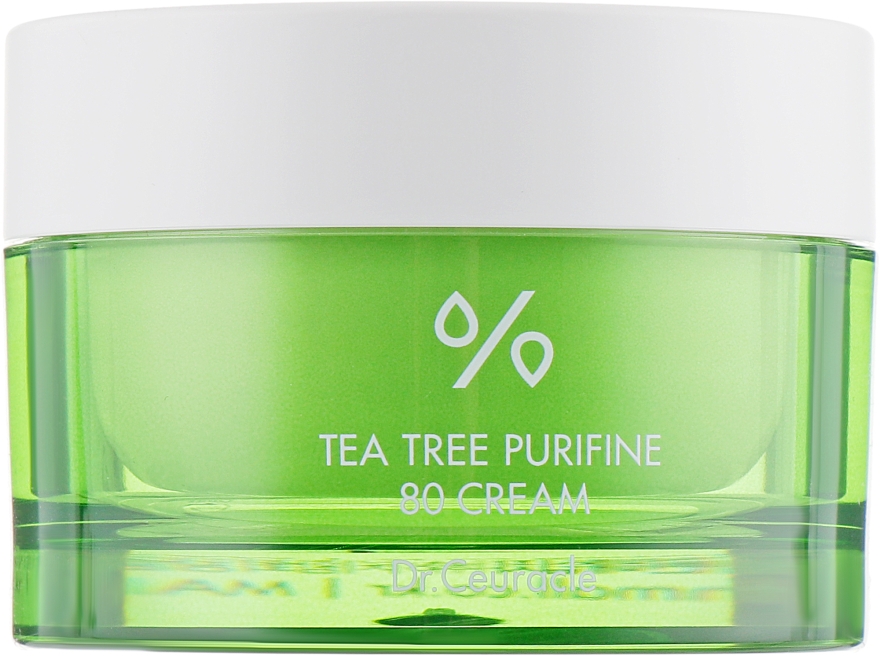 Крем для лица с экстрактом чайного дерева - Dr.Ceuracle Tea Tree Purifine 80 Cream — фото N2