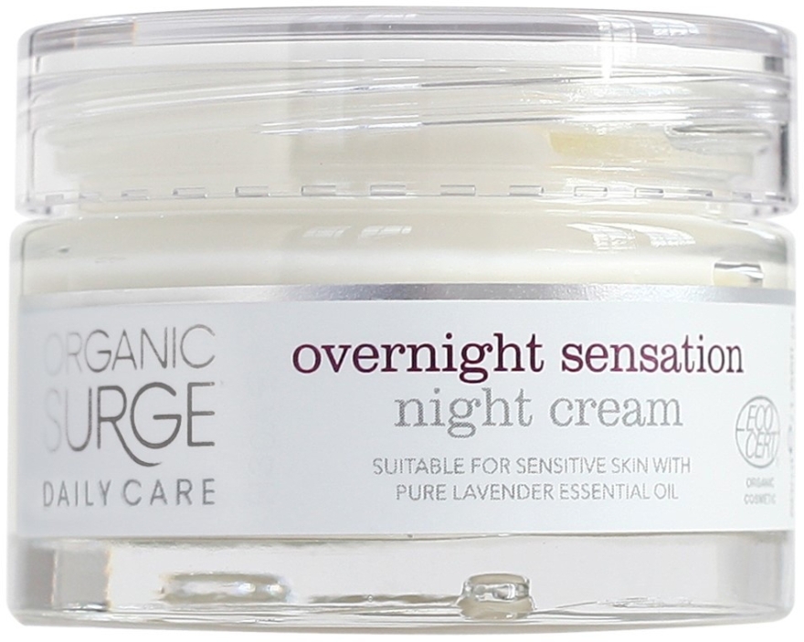 Ночной увлажняющий крем для лица - Organic Surge Daily Care Overnight Sensation Night Cream