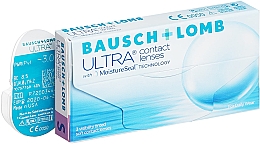 Контактные линзы, кривизна 8.5мм, 3шт. - Bausch & Lomb Ultra — фото N1