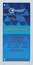 Парфумерія, косметика Відбілювальні смужки для зубів, без коробки - Crest 3D Whitestrips Express Whitening