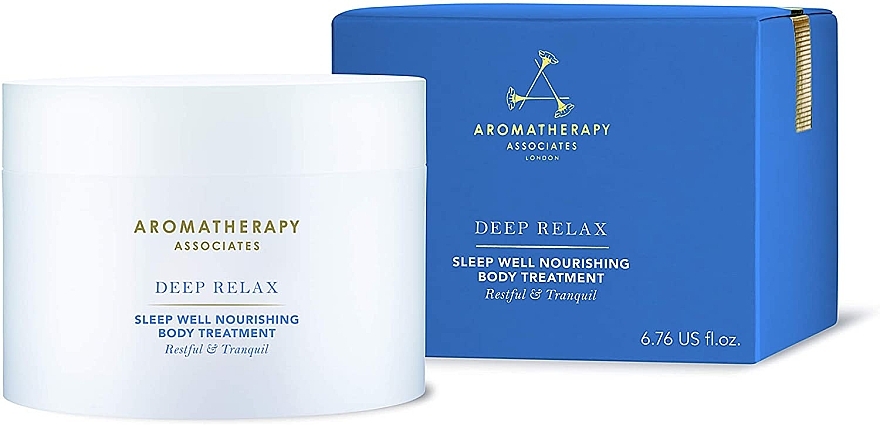 Живильний крем для тіла - Aromatherapy Associates Deep Relax Sleep Well Nourishing Body Treatment — фото N1