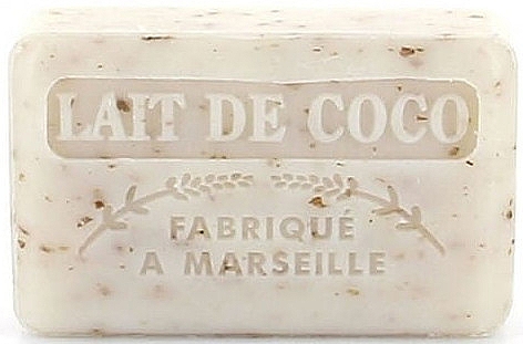 Марсельское мыло "Кокосовое молоко" - Foufour Savonnette Marseillaise 