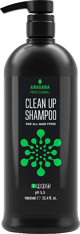 Шампунь "Глубокое очищение" для всех типов волос - Anagana Professional Clean Up Shampoo — фото N4