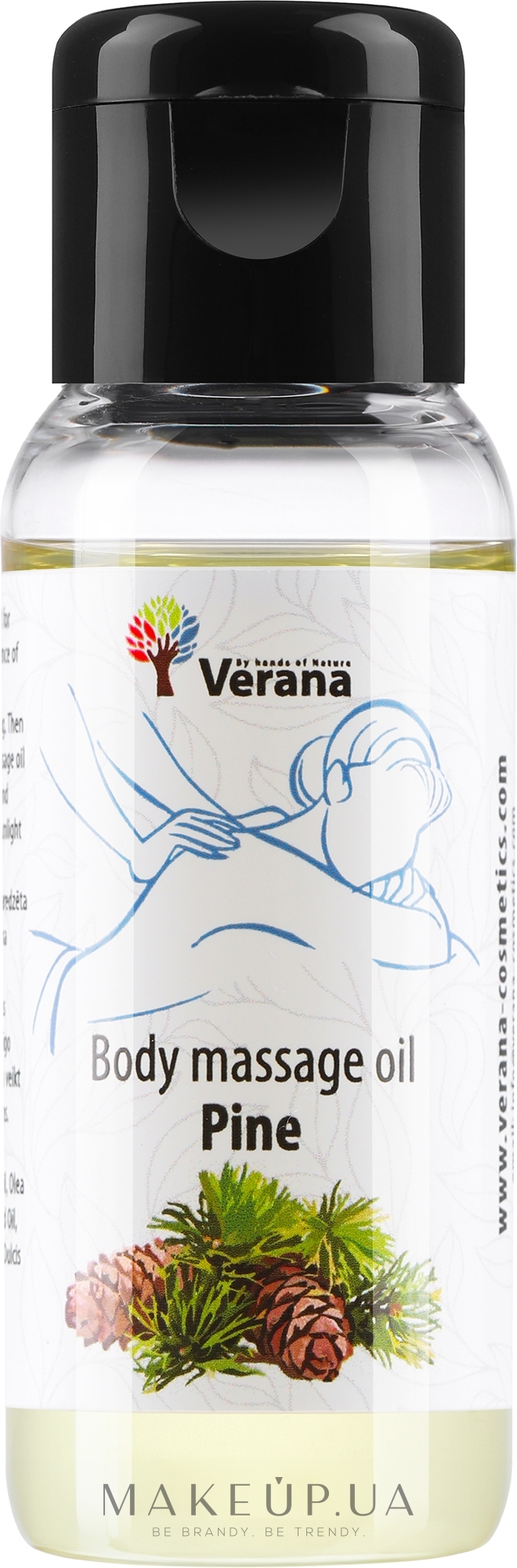 Масажна олія для тіла "Pine" - Verana Body Massage Oil — фото 30ml