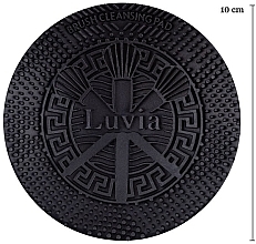 Очищающая подушечка для кистей - Luvia Brush Cleansing Pad Black — фото N3