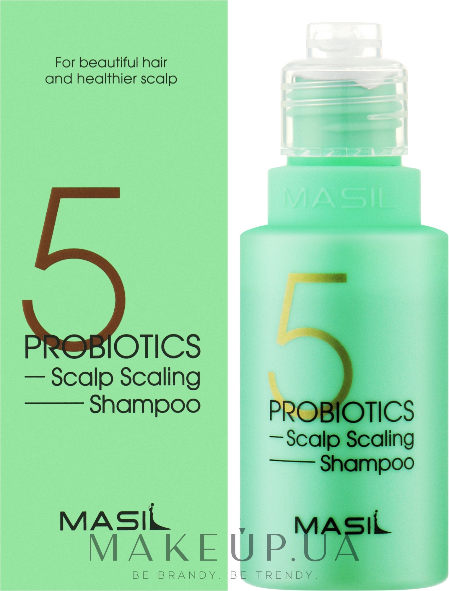 Шампунь для глубокого очищения кожи головы - Masil 5 Probiotics Scalp Scaling Shampoo — фото 50ml