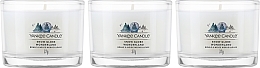 Ароматическая мини-свеча в стакане - Yankee Candle Snow Globe Wonderland Filled Votive — фото N2