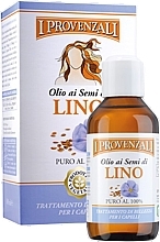 Духи, Парфюмерия, косметика Льняное масло для волос - I Provenzali Pure Linseed Oil