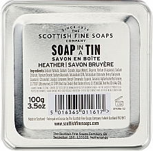 Мило "Верес" - Scottish Fine Soaps Heather Soap In A Tin — фото N3