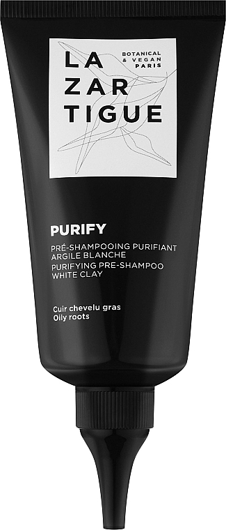 Очищувальний антибактеріальний пре-шампунь - Lazartigue Purify Purifying Pre-Shampoo White Clay — фото N1