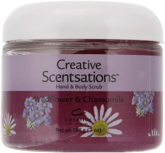 Парфумерія, косметика Скраб для тіла - CND Scentsations Wildflower & Chamomile Scrub