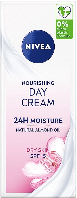 УЦЕНКА Питательный дневной крем SPF15 "Интенсивное увлажнение 24 часа" - NIVEA Nourishing Day Cream * — фото N1