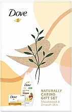 Набір - Dove Naturally Care Gift Set (sh/gel/250ml + soap/90g) — фото N2